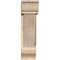Ekena Millwork Traditional Traditional Smooth Bracket w/ Offset Brace, Douglas Fir, 7 1/2"W x 28"D x 28"H BKT0806X28X28TRA01SDF - alternate 4